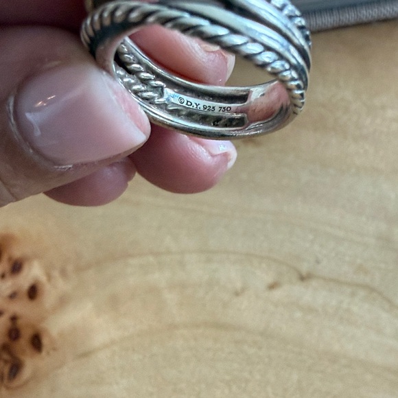X CROSSOVER BAND RING - Picture 4 of 5